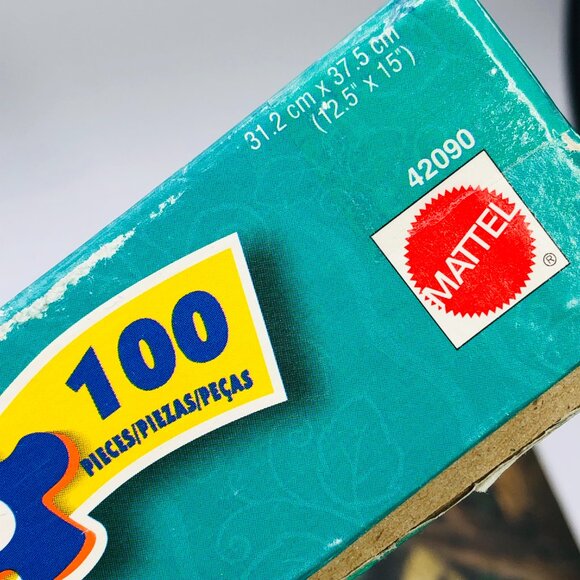 Vintage 1999 Mattel SNOW WHITE Jigsaw Puzzle 100 Piece COMPLETE - Walt Disney - Picture 8 of 10